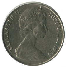 10 центов 1984 Австралия - 10 cents 1984 Australia 10 центов 1984 Австралия - 10 cents 1984 Australia
