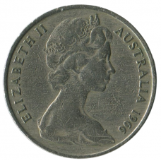 20 центов 1966 Австралия - 20 cents 1966 Australia 20 центов 1966 Австралия - 20 cents 1966 Australia