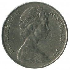 20 центов 1977 Австралия - 20 cents 1977 Australia 20 центов 1977 Австралия - 20 cents 1977 Australia