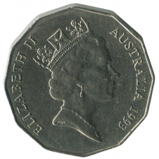 50 центов 1993 Австралия - 50 cents 1993 Australia 50 центов 1993 Австралия - 50 cents 1993 Australia