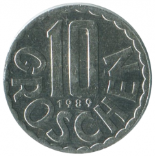 10 грошей 1985 Австрия - 10 groschen 1985 Austria 10 грошей 1985 Австрия - 10 groschen 1985 Austria