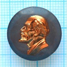 Серия "Портреты" - В.И. Ленин, Стекло, Синий