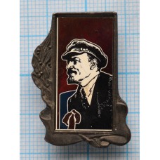 Серия "Портреты" - В.И. Ленин, Стекло, Кепка