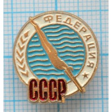 Значок Федерация Прыжки в воду