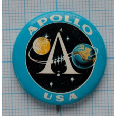 Значок  Apollo, USA