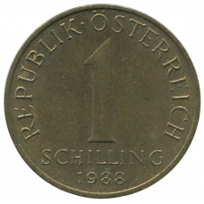 1 шиллинг 1988 Австрия - 1 schilling 1988 Austria