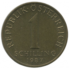 1 шиллинг 1987 Австрия - 1 schilling 1987 Austria