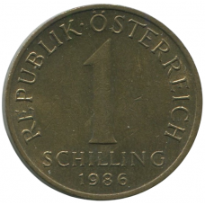 1 шиллинг 1986 Австрия - 1 schilling 1986 Austria