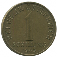 1 шиллинг 1983 Австрия - 1 schilling 1983 Austria
