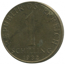 1 шиллинг 1982 Австрия - 1 schilling 1982 Austria