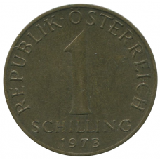 1 шиллинг 1973 Австрия - 1 schilling 1973 Austria