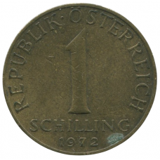1 шиллинг 1972 Австрия - 1 schilling 1972 Austria