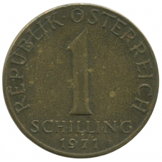1 шиллинг 1971 Австрия - 1 schilling 1971 Austria