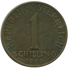 1 шиллинг 1969 Австрия - 1 schilling 1969 Austria