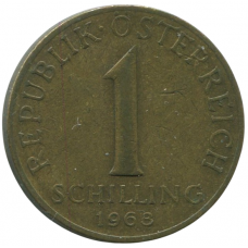 1 шиллинг 1963 Австрия - 1 schilling 1963 Austria