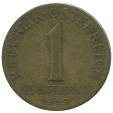 1 шиллинг 1959 Австрия - 1 schilling 1959 Austria