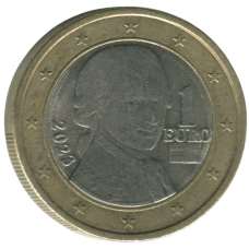 1 евро 2023 Австрия - 1 euro 2023 Austria