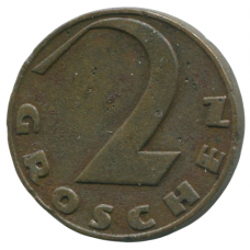 2 гроша 1929 Австрия - 2 groschen 1929 Austria