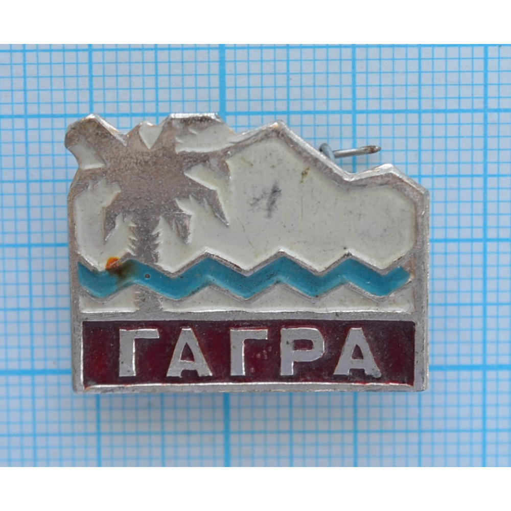 Значок город Гагра