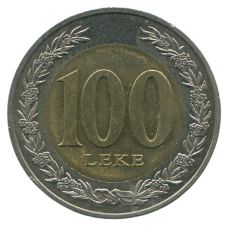 100 леков 2000 Албания - 100 leks 2000 Albania 100 леков 2000 Албания - 100 leks 2000 Albania