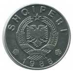 1 лек 1988 Албания - 1 lek 1988 Albania