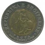 100 леков 2000 Албания - 100 leks 2000 Albania