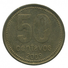 50 сентаво 2009 Аргентина - 50 centavos 2009 Argentina
