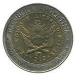 1 песо 2013 Аргентина - 1 peso 2013 Argentina