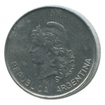 1 песо 1958 Аргентина - 1 peso 1958 Argentina