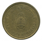 10 сентаво 1992 Аргентина - 10 centavo 1992 Argentina