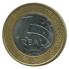 1 реал 2013 Бразилия - 1 real 2013 Brazil