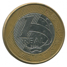 1 реал 2004 Бразилия - 1 real 2004 Brazil