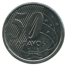 50 сентаво 2013 Бразилия - 50 centavo 2013 Brazil