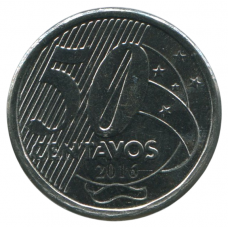 50 сентаво 2016 Бразилия - 50 centavo 2016 Brazil