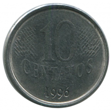 10 сентаво 1996 Бразилия - 10 centavo 1996 Brazil