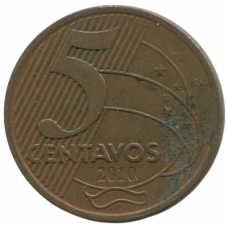 5 сентаво 2010 Бразилия - 5 centavos 2010 Brazil