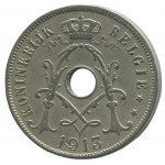 25 сантимов 1913 Бельгия - 25 centimes 1913 Belgium