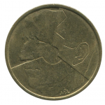 5 франков 1987 Бельгия - 5 Franc 1987 Belgium