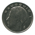 Монета 1 франк 1993 Бельгия - 1 franc 1993 Belgium