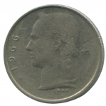 1 франк 1966 Бельгия - 1 franc 1966 Belgium