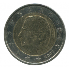 2 евро 2002 Бельгия - 2 euro 2002 Belgium