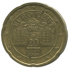 20 евроцентов 2004 Австрия - 20 euro cents 2004 Austria