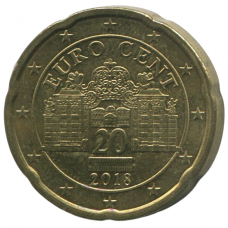 20 евроцентов 2018 Австрия - 20 euro cents 2018 Austria