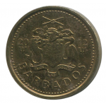 5 центов 2012 Барбадос - 5 cents 2012 Barbados