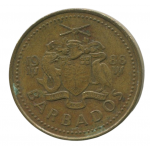 5 центов 1988 Барбадос - 5 cents 1988 Barbados