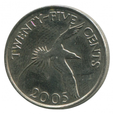 25 центов 2005 Бермуды - 25 cents 2005 Bermuda