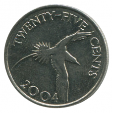 25 центов 2004 Бермуды - 25 cents 2004 Bermuda