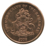 1 цент 2009 Багамские острова - 1 cent 2009 Bahamas