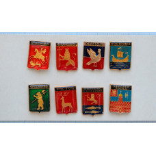 Серия Золотое кольцо России - Полный набор в оригинальной упаковке СССР