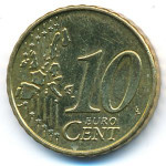 10 евроцентов 2002 Германия - 10 euro cent 2002 Germany, G